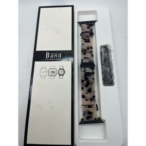 Tortoise Beige Black Smart Watch Band Replacement Strap‎ Bracelet 44--45